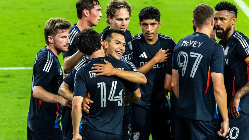 SAN DIEGO, CALIFORNIA – MAY 31:  Luca De la Torre #14 of San Diego FC celebrates after scoring the team’s first goal against Austin FC at Snapdragon Stadium on May 31, 2025 in San Diego, California. (Photo by Francisco Vega/Getty Images)