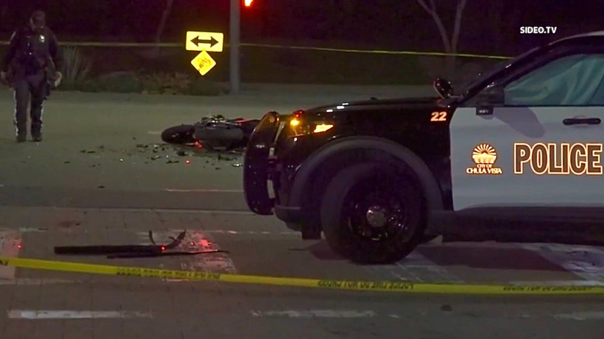 Motorcycle rider dies after crash with Chula Vista police car ...