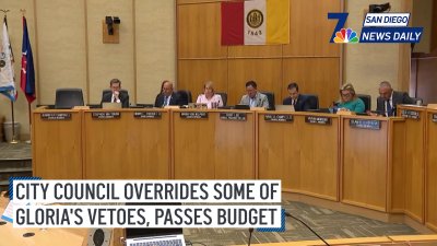 City Council overrides some of Gloria's vetoes, passes budget | San Diego News Daily