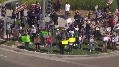 Hundreds participate in ‘No Kings' protests in Chula Vista