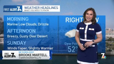 Brooke Martell's morning forecast for Saturday, June 21st