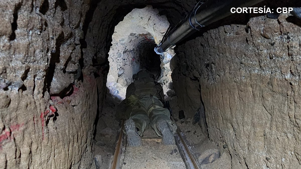 Sellarán con cemento el narcotúnel descubierto entre Tijuana y San Diego