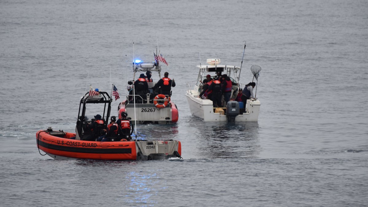 La Jolla Migrant Interdiction: Coast Guard Rescue