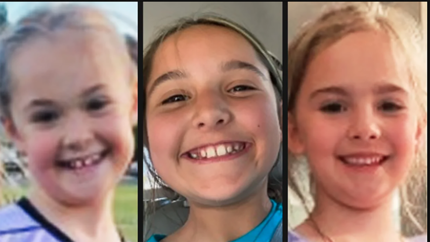 Evelyn, Paityn and Olivia Decker.