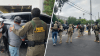 Federal agents detain people near Home Depot in Hollywood
