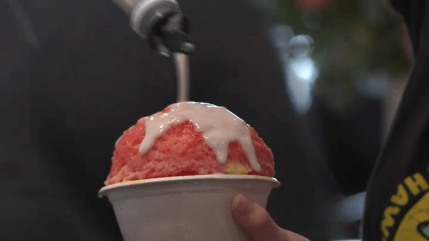 Ululani's Hawaiian Shave Ice now has a new location in Chula Vista. The grand opening was on Saturday, and dozens of people waited in line to try some shaved ice.