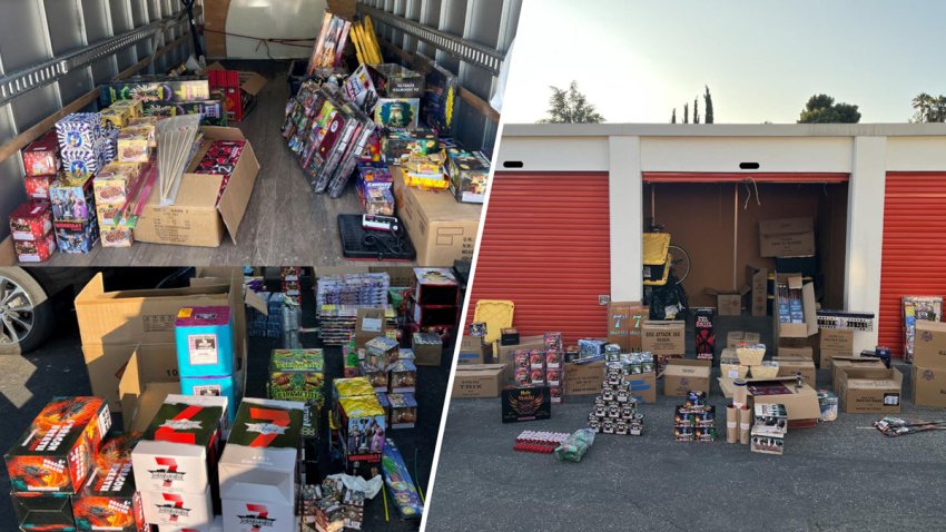 Illegal fireworks seized in San Jose police raids. (June 27, 2025)
