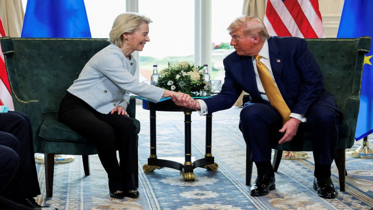 Trump announces EU trade deal with 15% tariffs – NBC 7 San Diego