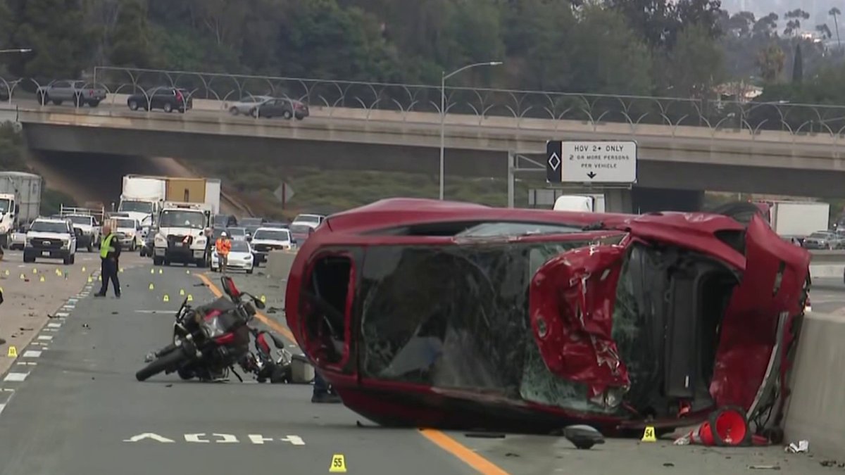 One person killed after Tesla hits motorcyclist in Chula Vista – NBC 7 ...