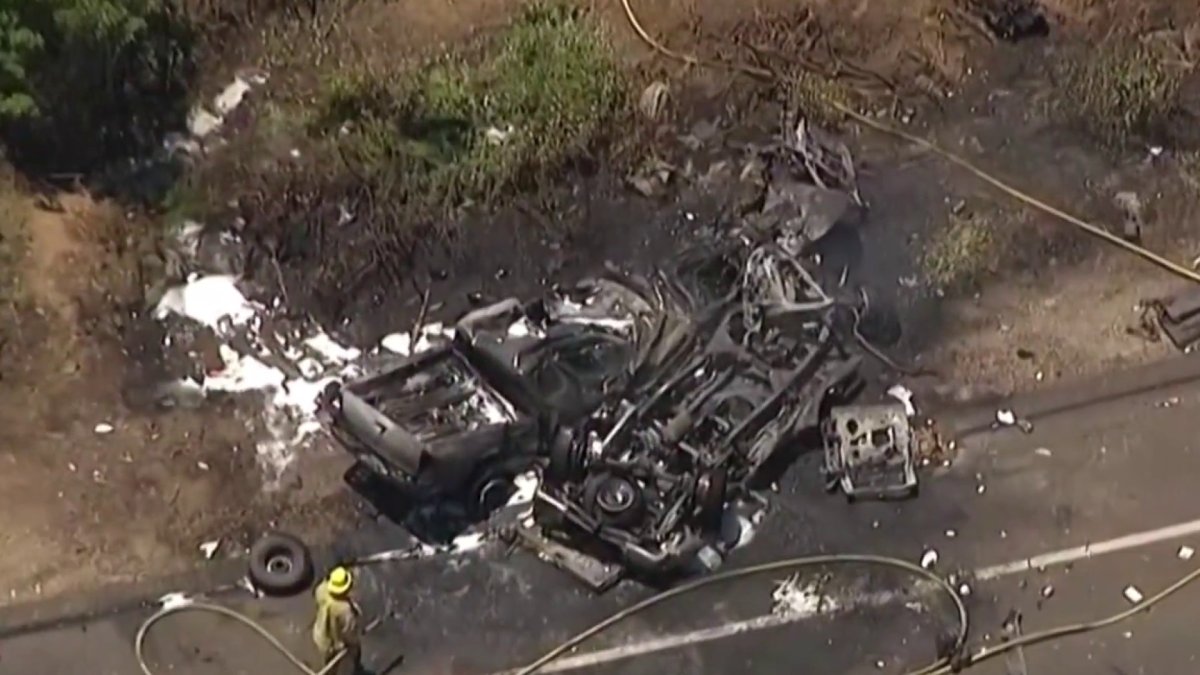 5 dead in fiery crash on SR-67 in Poway, officials say – NBC 7 San Diego