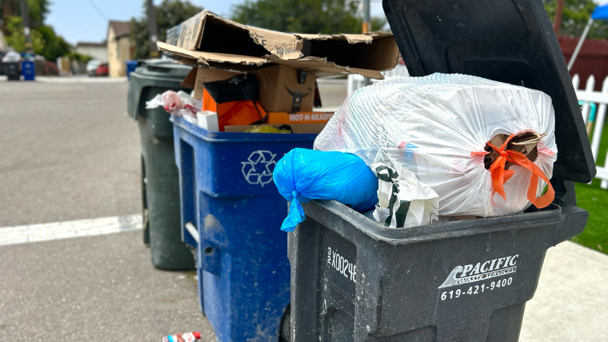 Trash pickup resumes in Chula Vista after Boston Teamsters move solidarity strike to Clairemont