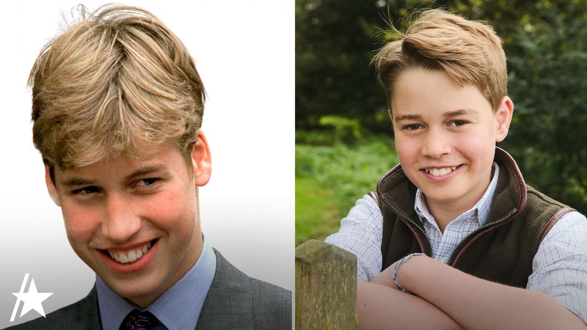 Prince looks just like dad Prince William in new 12th birthday