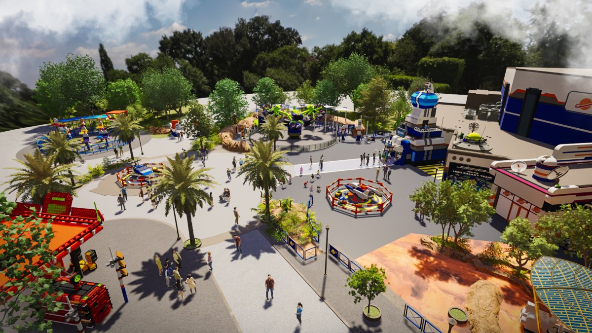 Prepare for liftoff: New space land & ‘immersive' roller coaster coming to Legoland