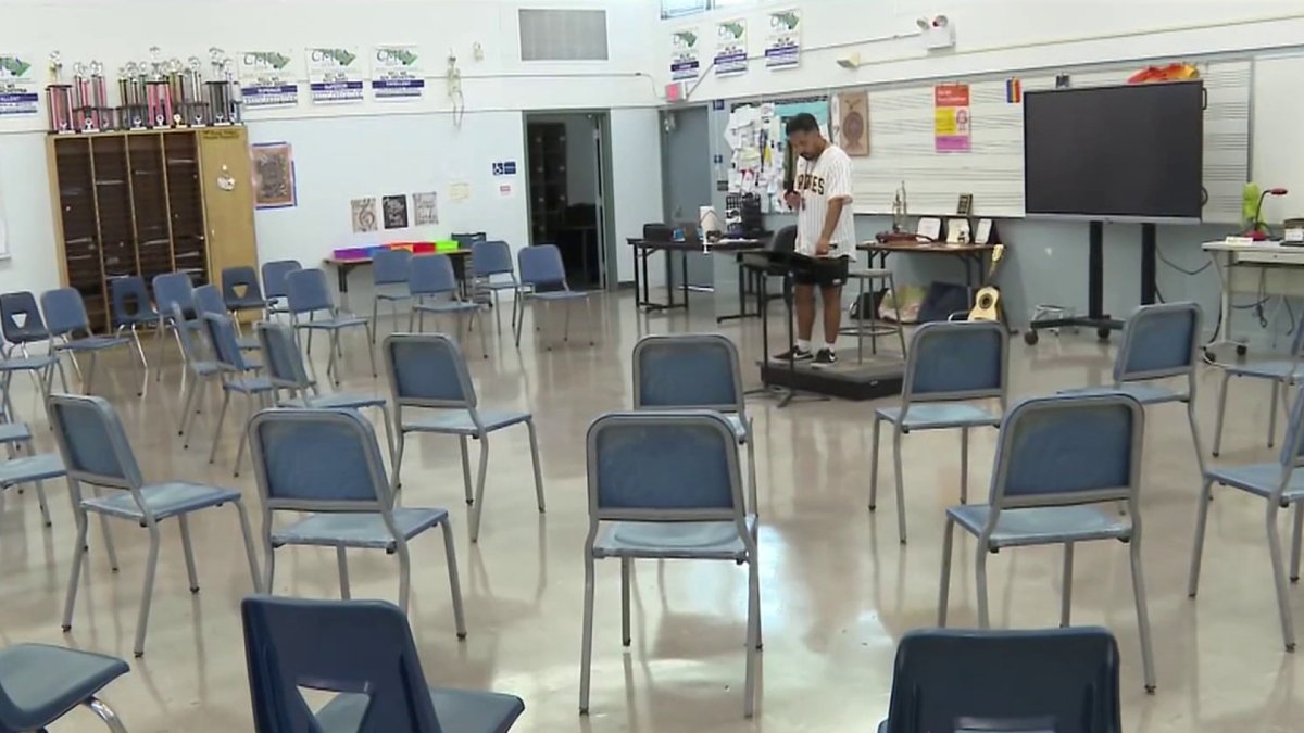 San Diego Unified teachers prepare a safe space for the new school year ...
