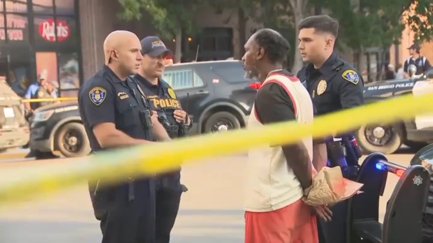 The shooting suspect was taken into custody a little over a block away from where the shooting occurred at Ralphs supermarket.