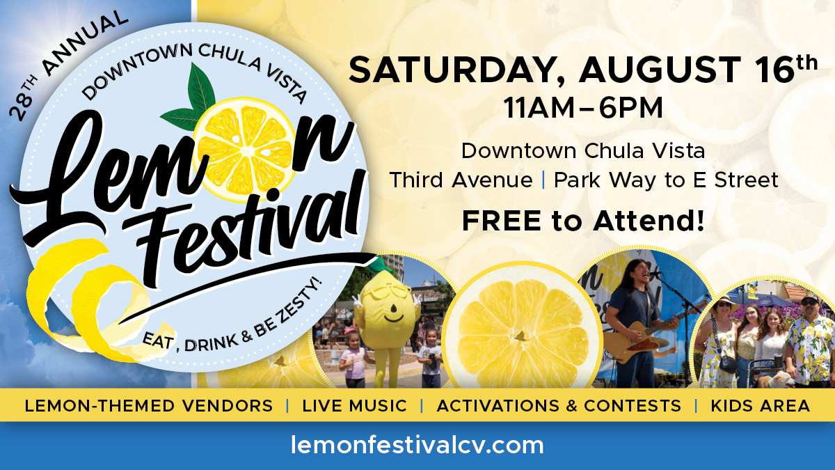 Get Outside and Squeeze the Day at This Year's Annual Lemon Festival in Downtown Chula Vista