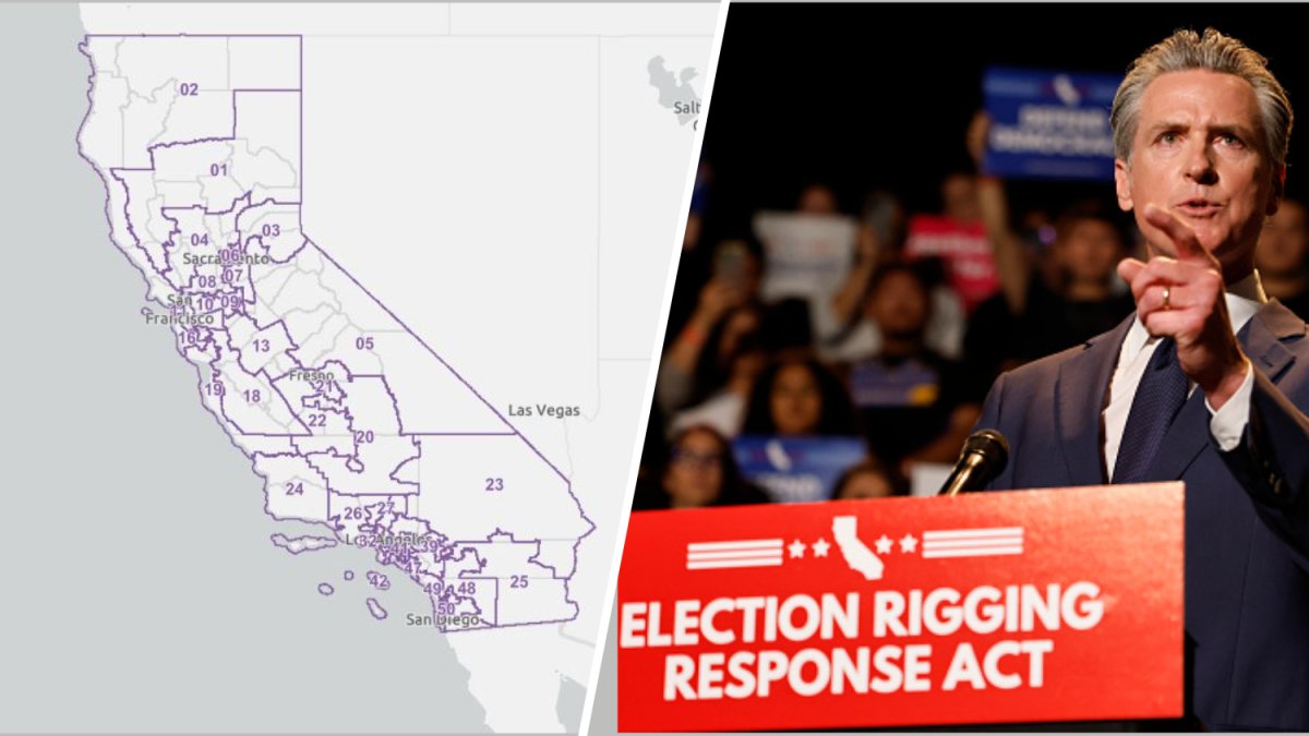 See first draft of California’s new congressional district maps – NBC 7 ...