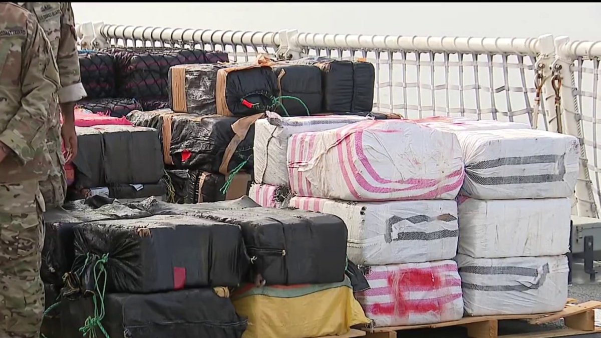 US Coast Guard offloads $156M worth of cocaine in San Diego – NBC 7 San ...