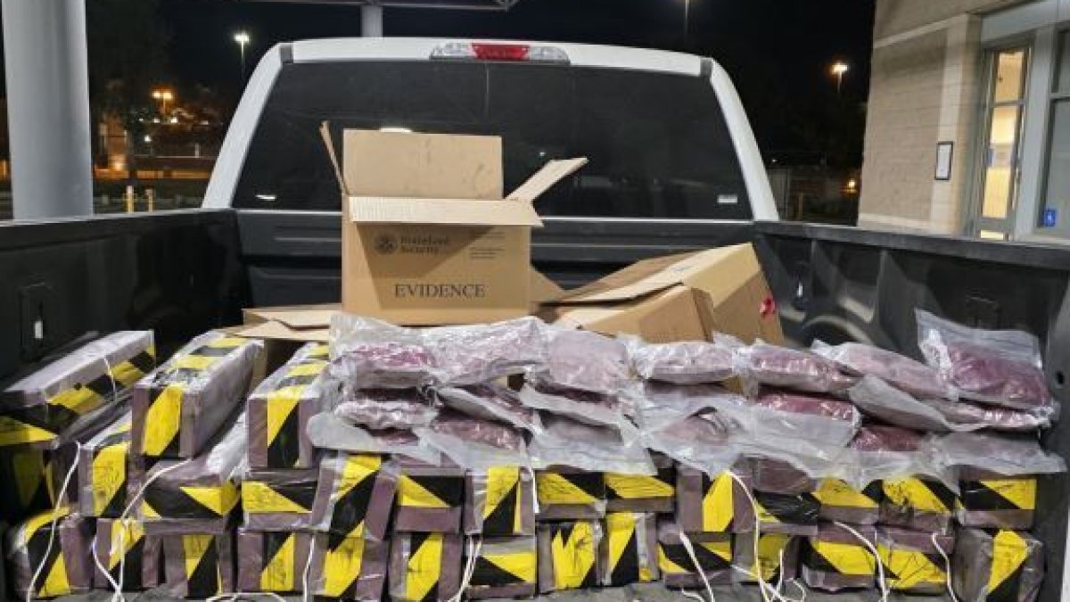 US Customs officials report $24M in narcotics seized last month in San Diego