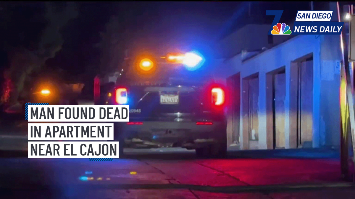 Man found dead in apartment in El Cajon | San Diego News Daily – NBC 7 ...