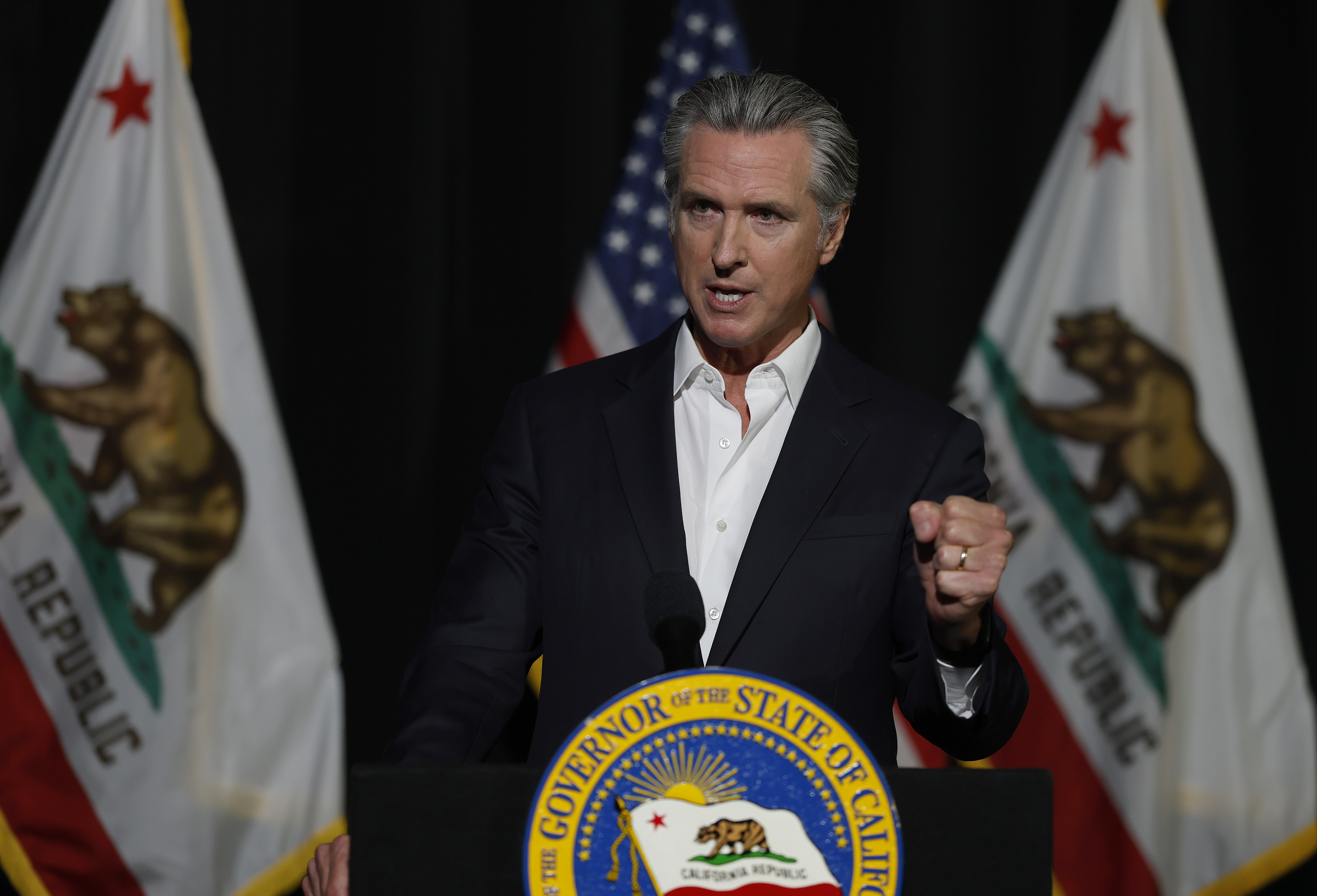 California Gov. Gavin Newsom says he'd be ‘lying' if he denied plans to consider a presidential run
