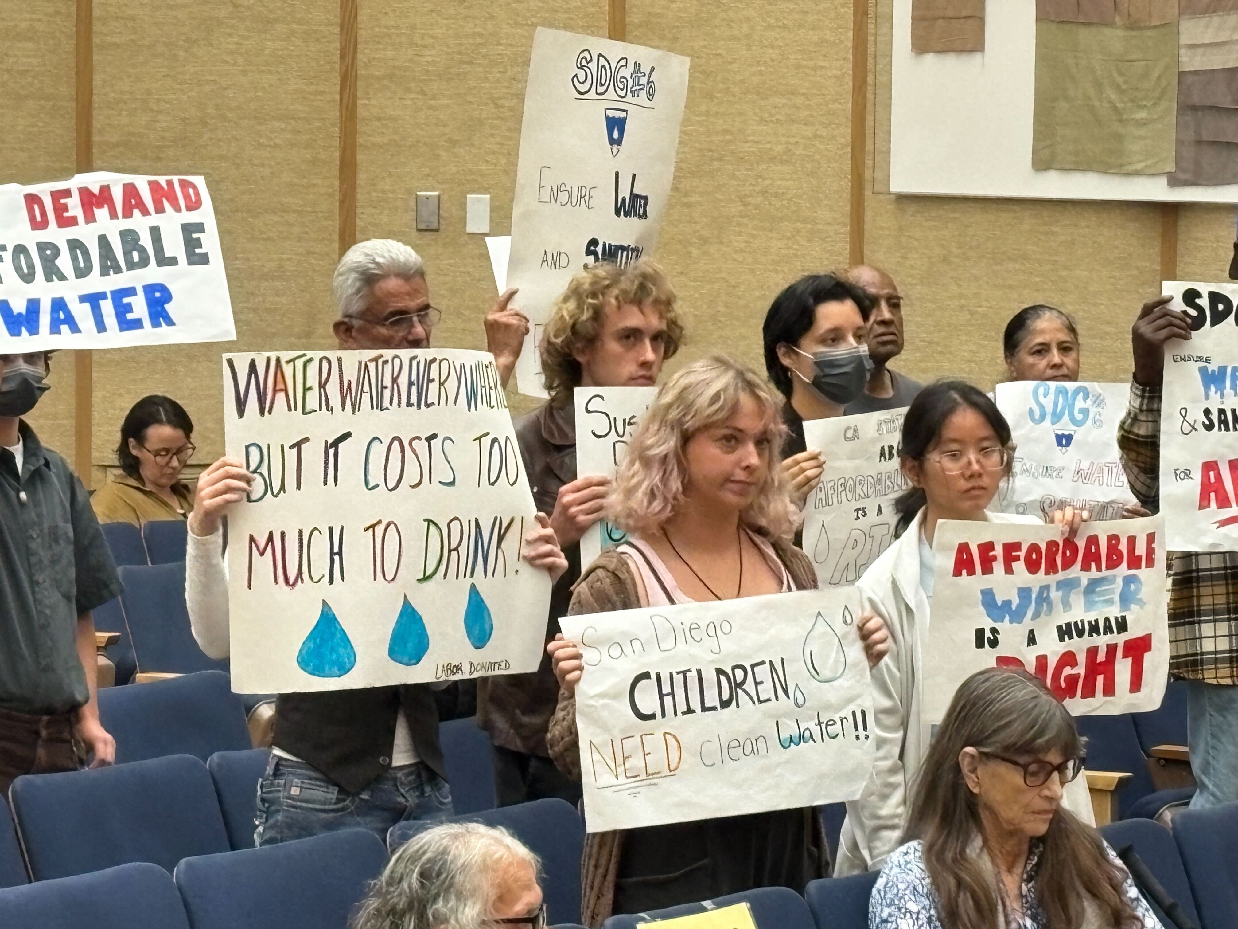 San Diego City Council approves water and sewage rate hike over next two years