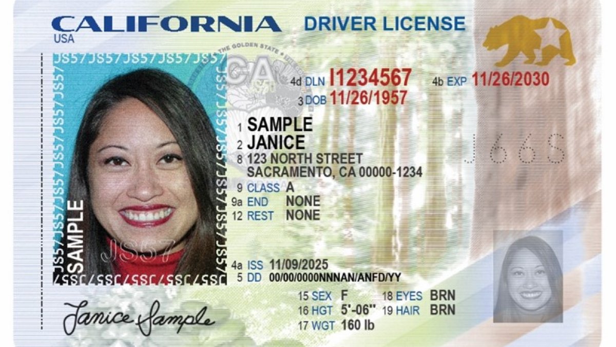 California DMV unveils new driver’s license design – NBC 7 San Diego