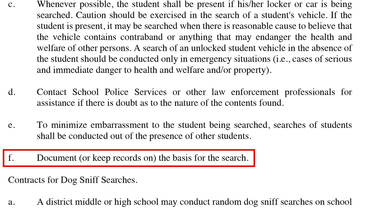 SDUSD wasn’t following policy to document all student searches NBC 7