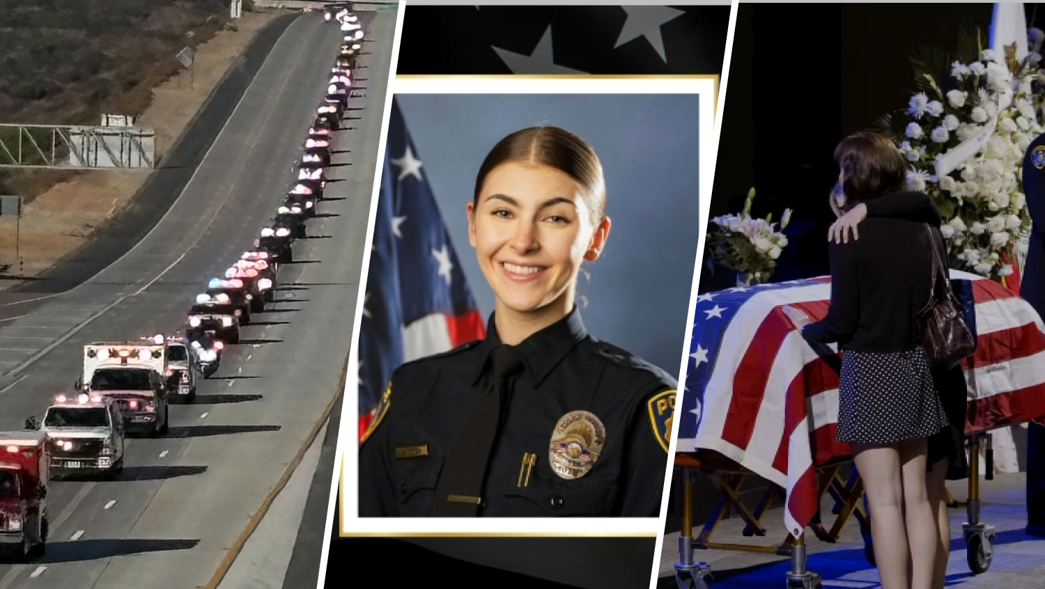 Thousands honor La Mesa police officer killed in the line of duty