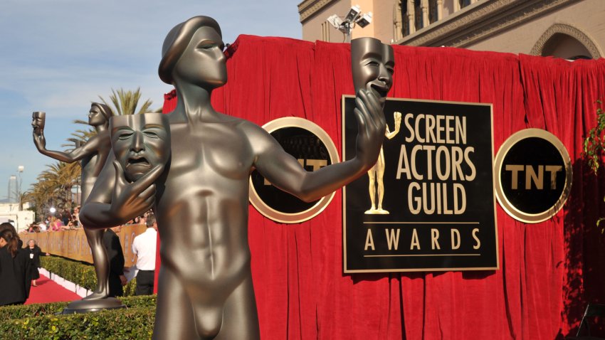 LOS ANGELES, CA – JANUARY 29:  The Actor statue displayed at The 18th Annual Screen Actors Guild Awards broadcasted on TNT/TBS at The Shrine Auditorium on January 29, 2012 in Los Angeles, California. (Photo by Lester Cohen/WireImage) 22005_007_LC_0002.JPG