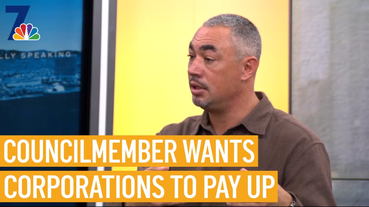 Politically Speaking: Councilmember Sean Elo-Rivera wants corporations to pay up