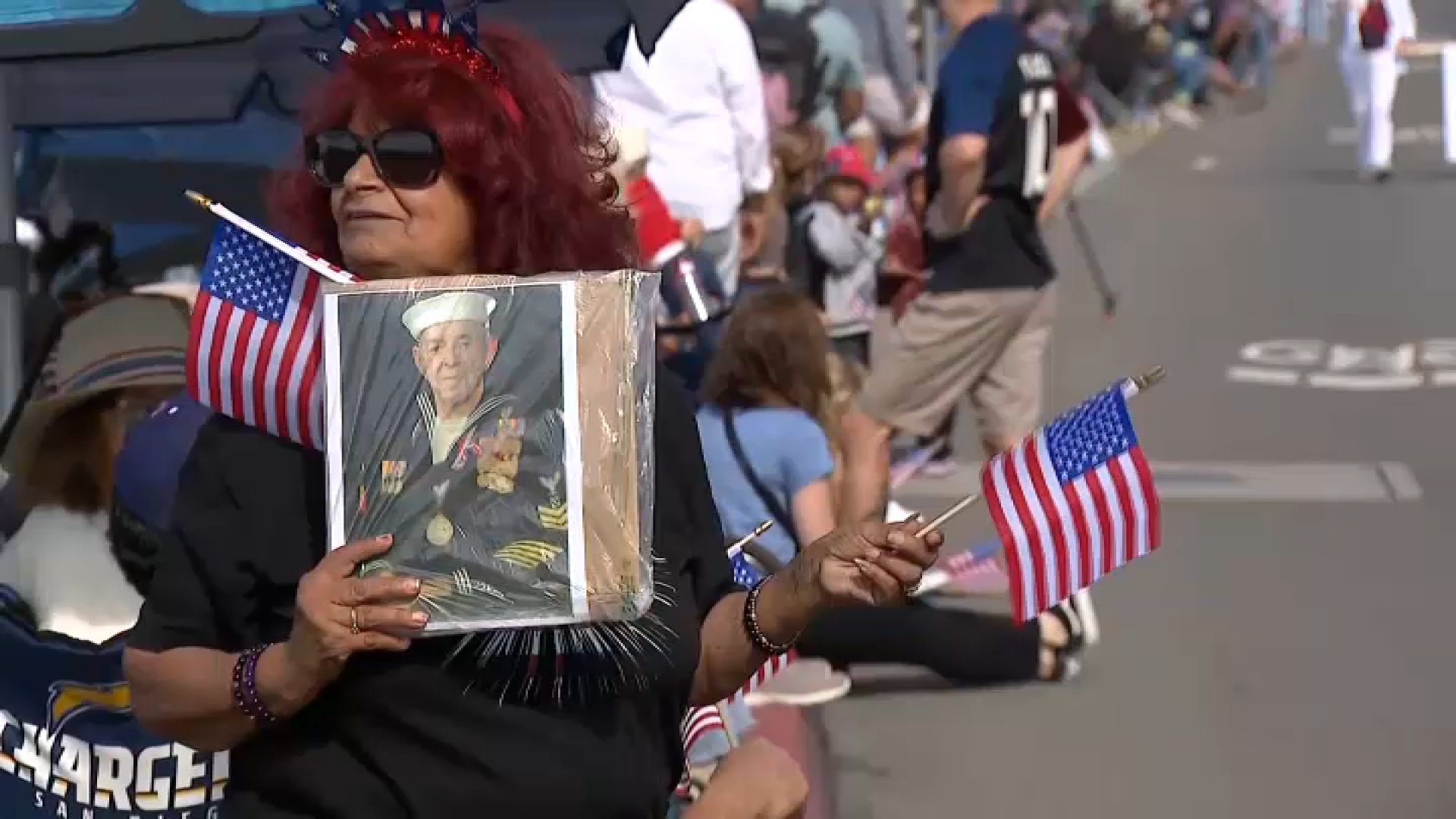 Scenes from the 2025 San Diego Veterans Day Parade on Nov. 11, 2025.