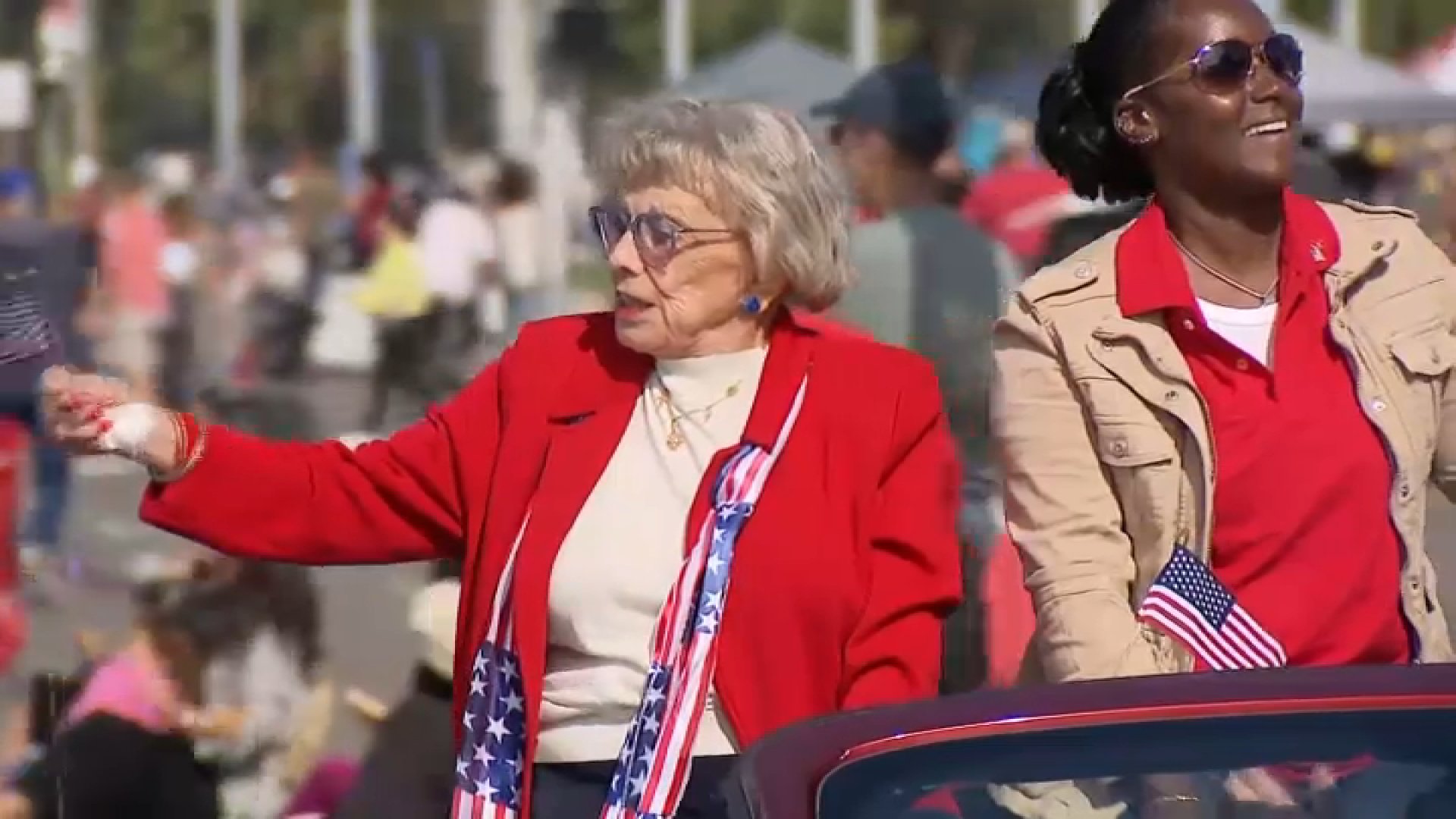 Scenes from the 2025 San Diego Veterans Day Parade on Nov. 11, 2025.