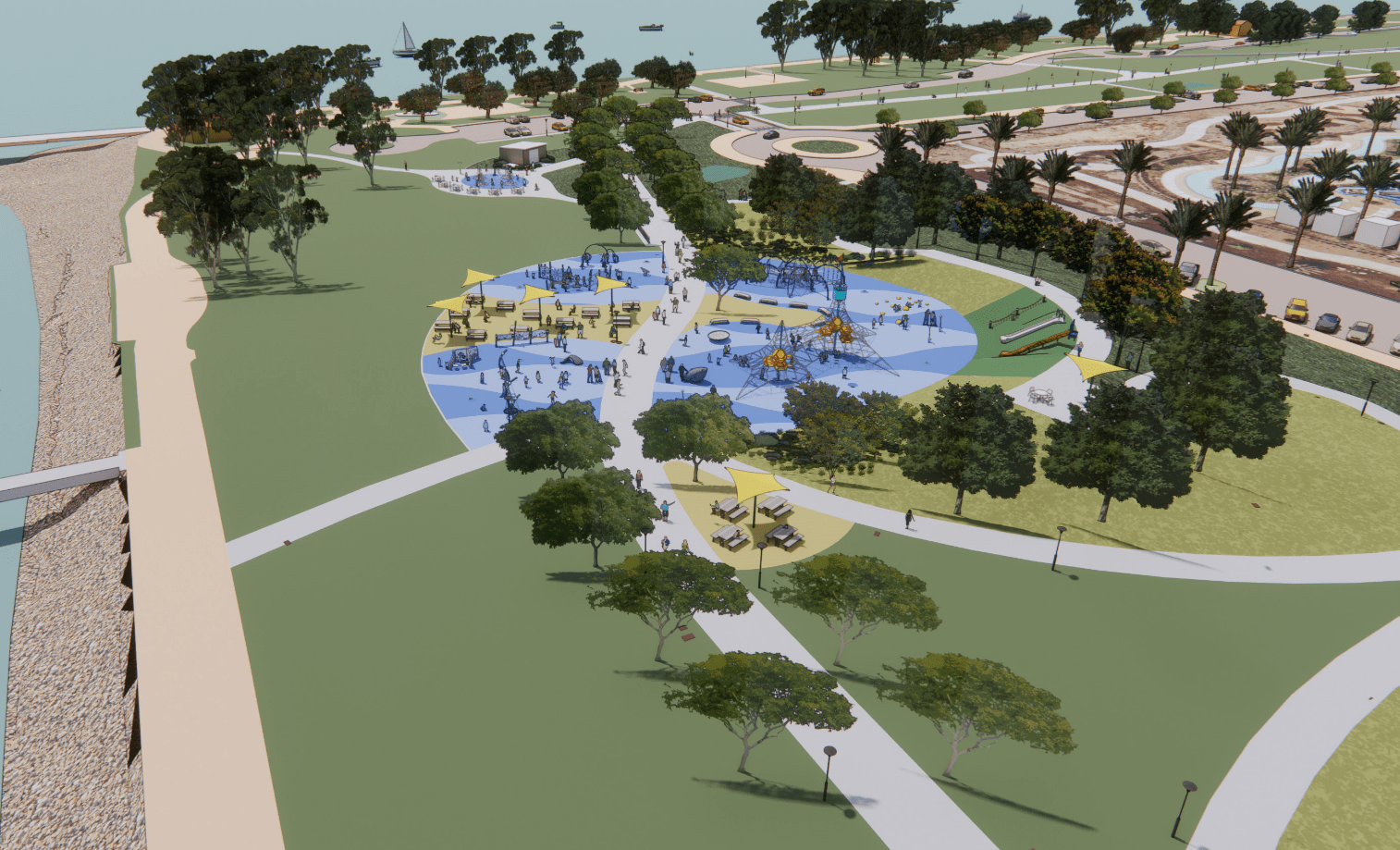 Port of San Diego unveils plans to double Chula Vista Bayfront's Harbor Park