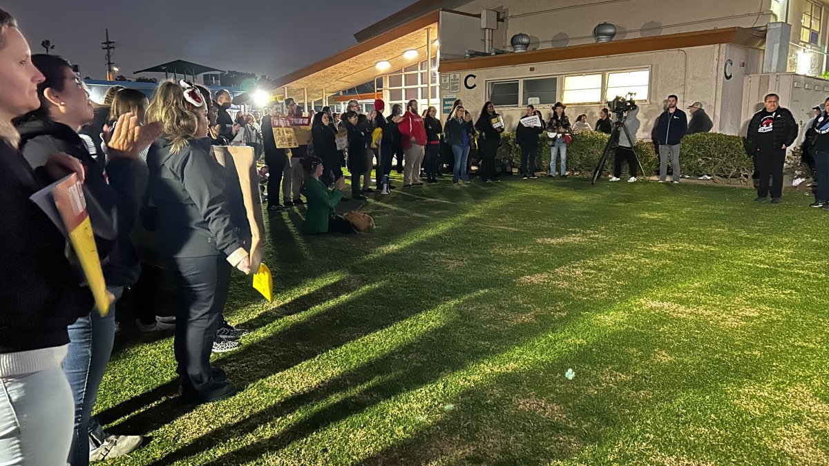 Frustrated teachers walk out of SBUSD meeting that decided to close Central Elementary