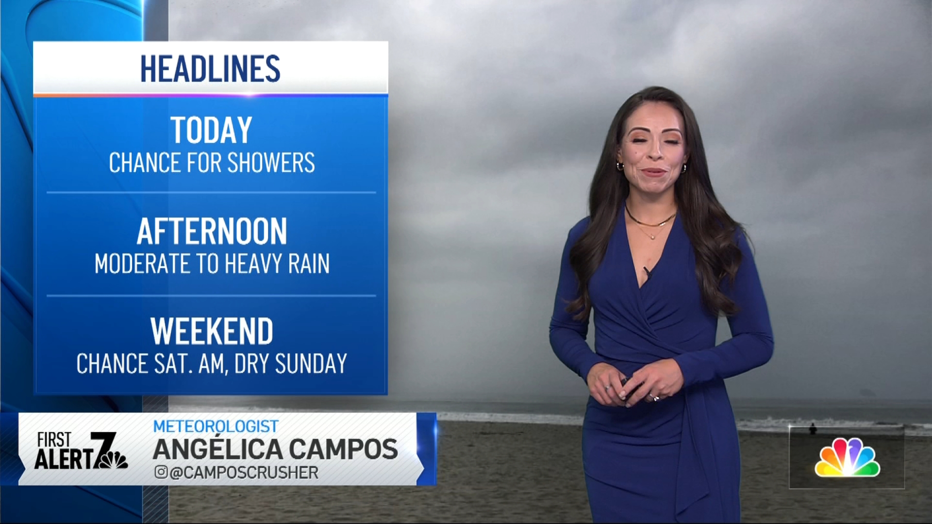San Diego weather: Rain chances increase this afternoon, with some heavy rain