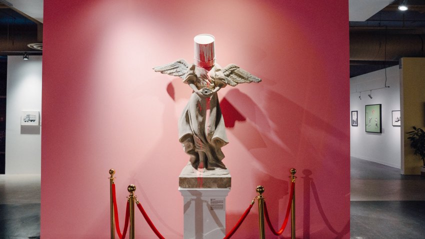 &quot;The Art of Banksy Without Limits&quot; includes more than 200 artworks, plus certified originals, prints, photographs, lithographs, sculptures, murals, exclusive video mapping installations and more. (The Art of Banksy Without Limits)