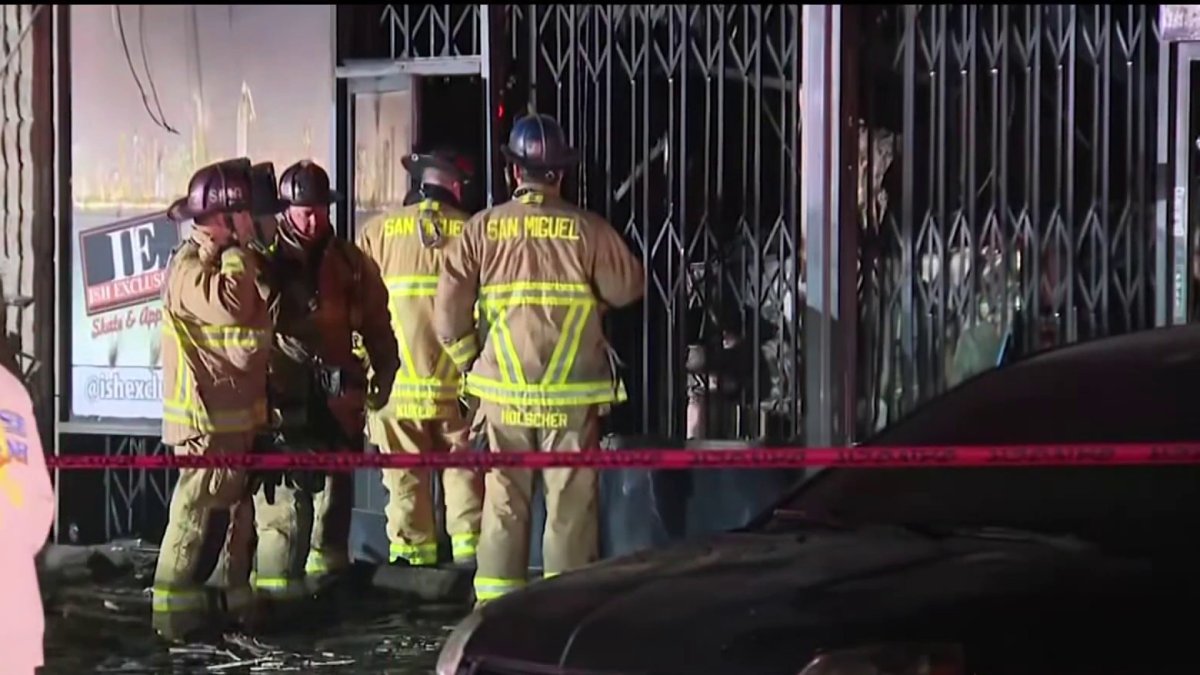 Fire damages businesses in Spring Valley strip mall – NBC 7 San Diego