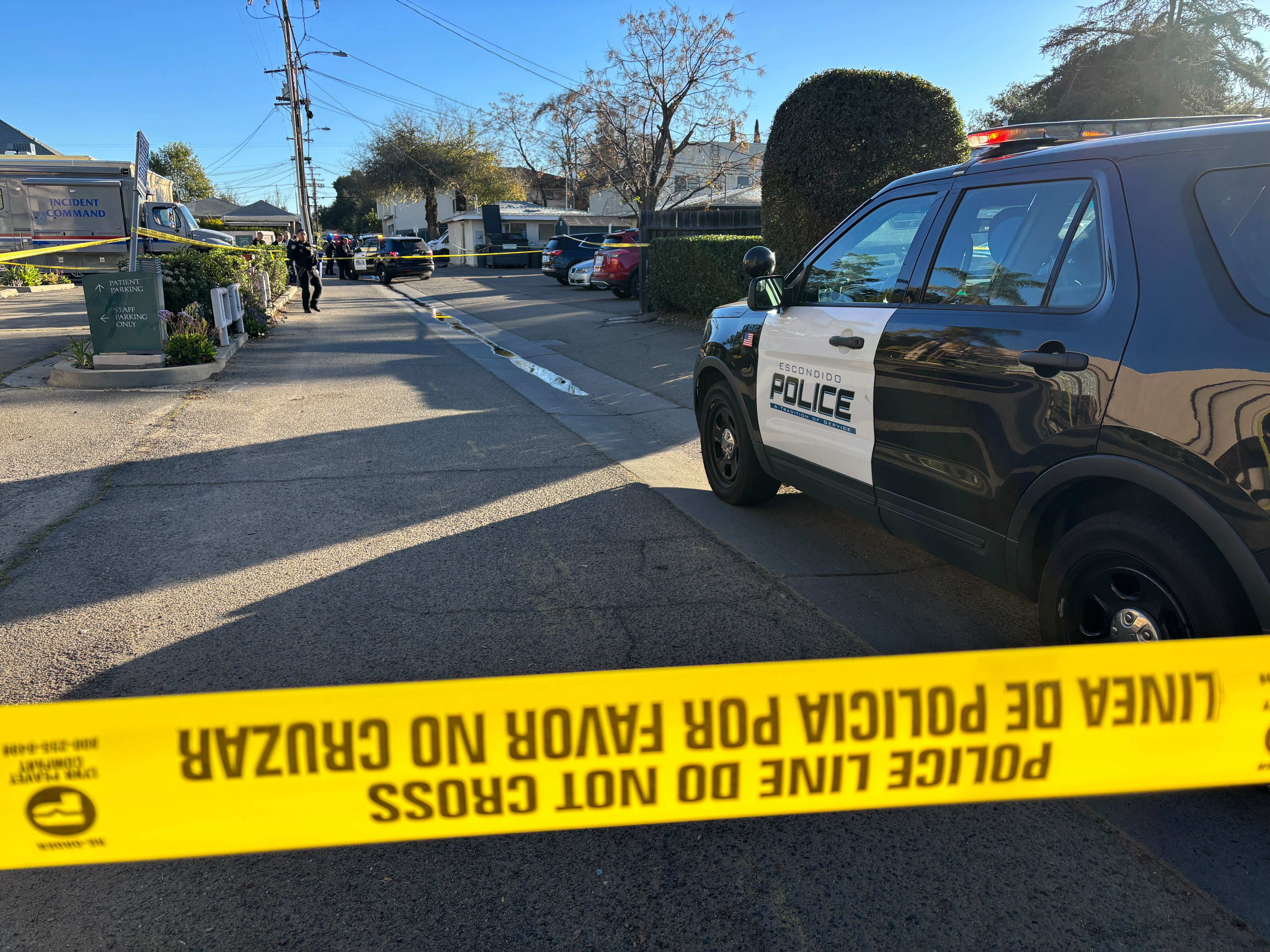 Allegedly armed man critically injured after Escondido police shot him