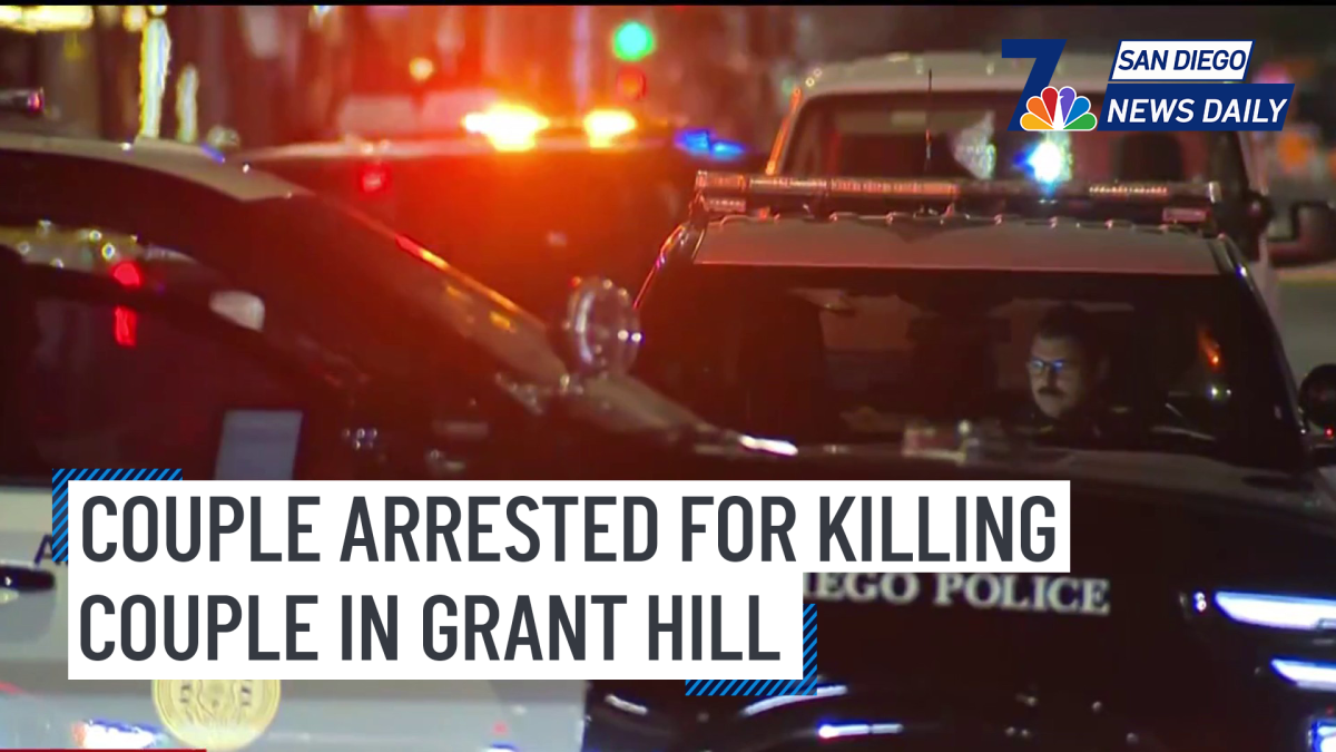 Couple arrested for killing of couple on Grant Hill street | San Diego ...