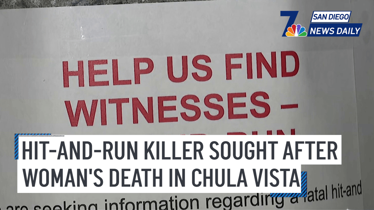 Hit-and-run killer sought after woman’s death in Chula Vista | San ...