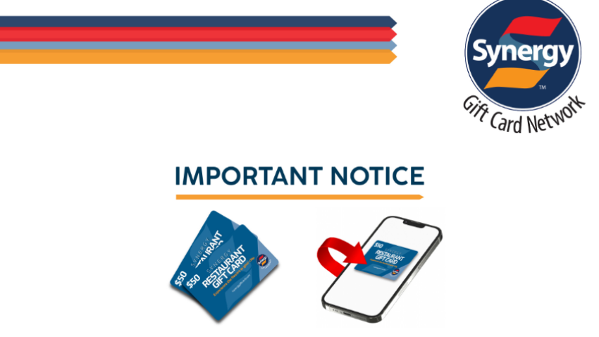 A pop-up on Synergy's website announced it was shuttering operations and gift cards would no longer be redeemable.