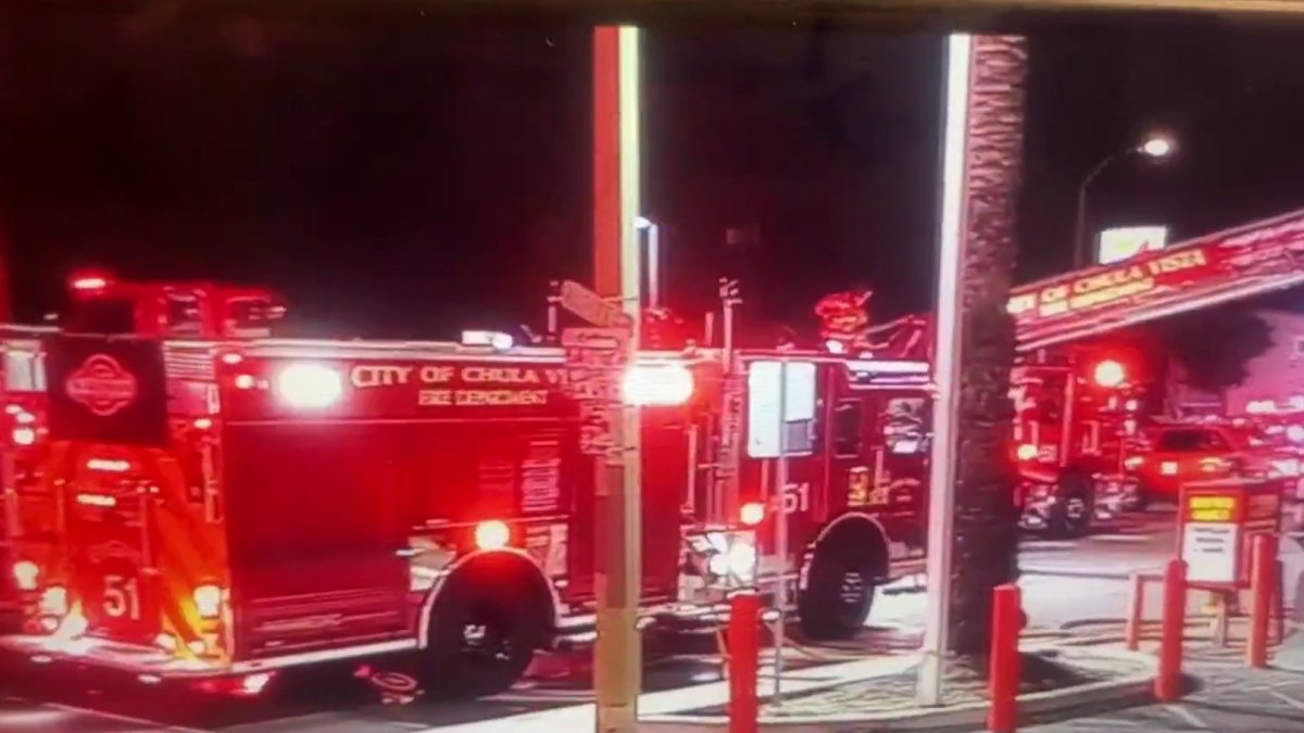 Chula Vista taco shop forced to close due to fire damage – NBC 7 San Diego
