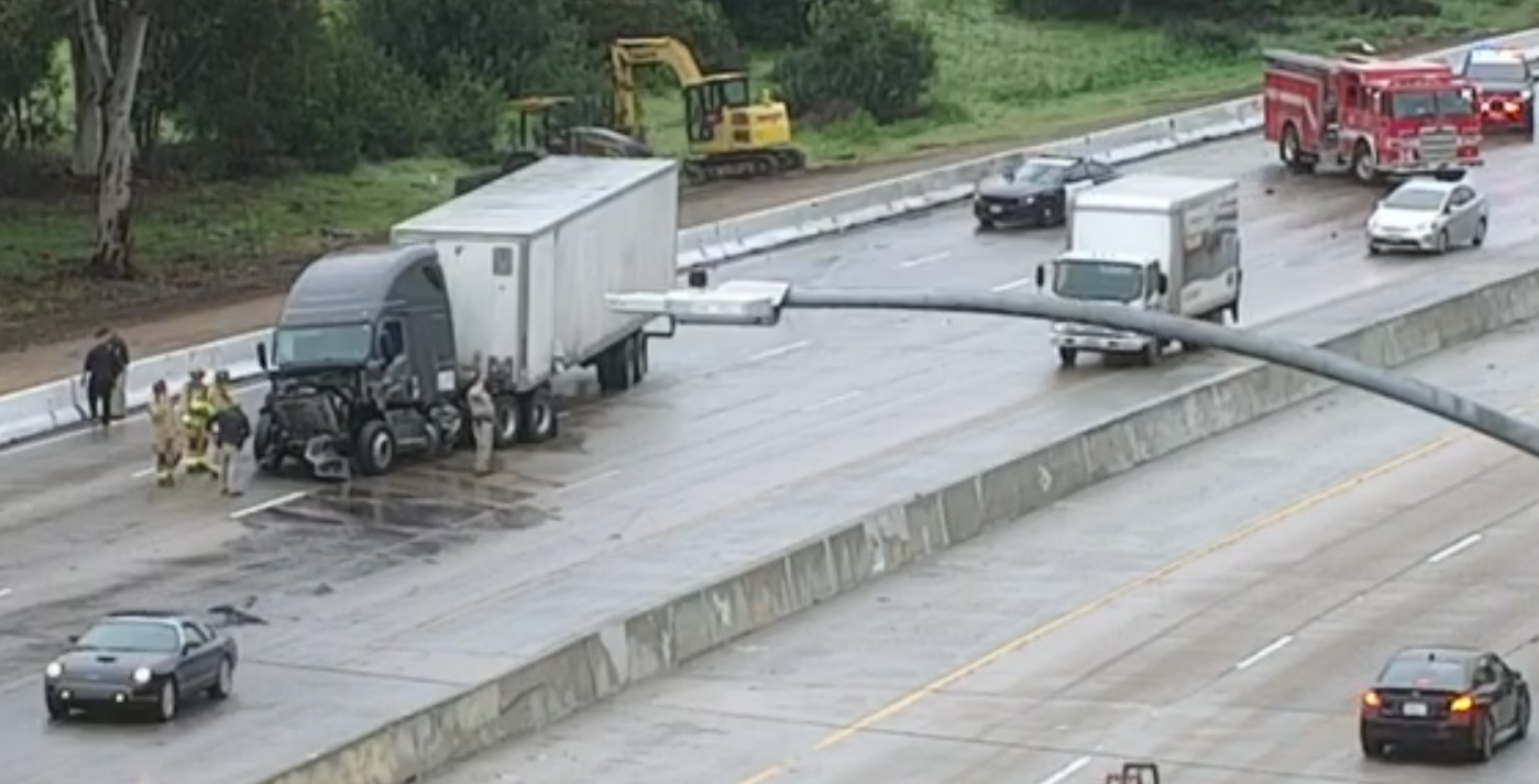 Rain that snarled San Diego's major freeways Wednesday makes way for dry weekend