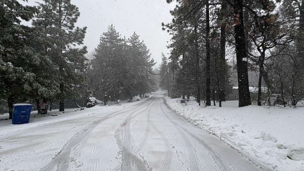 Second storm brings rain, snow, high winds to San Diego County ...