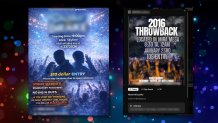 Flyers for illegal vacant house parties are posted online announcing the date, time, cover price, and then an addresses is later revealed.