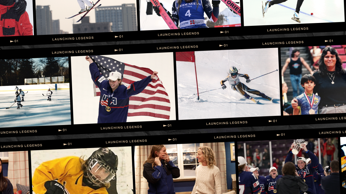 Launching Legends: Olympians get surprise visits from their childhood mentors