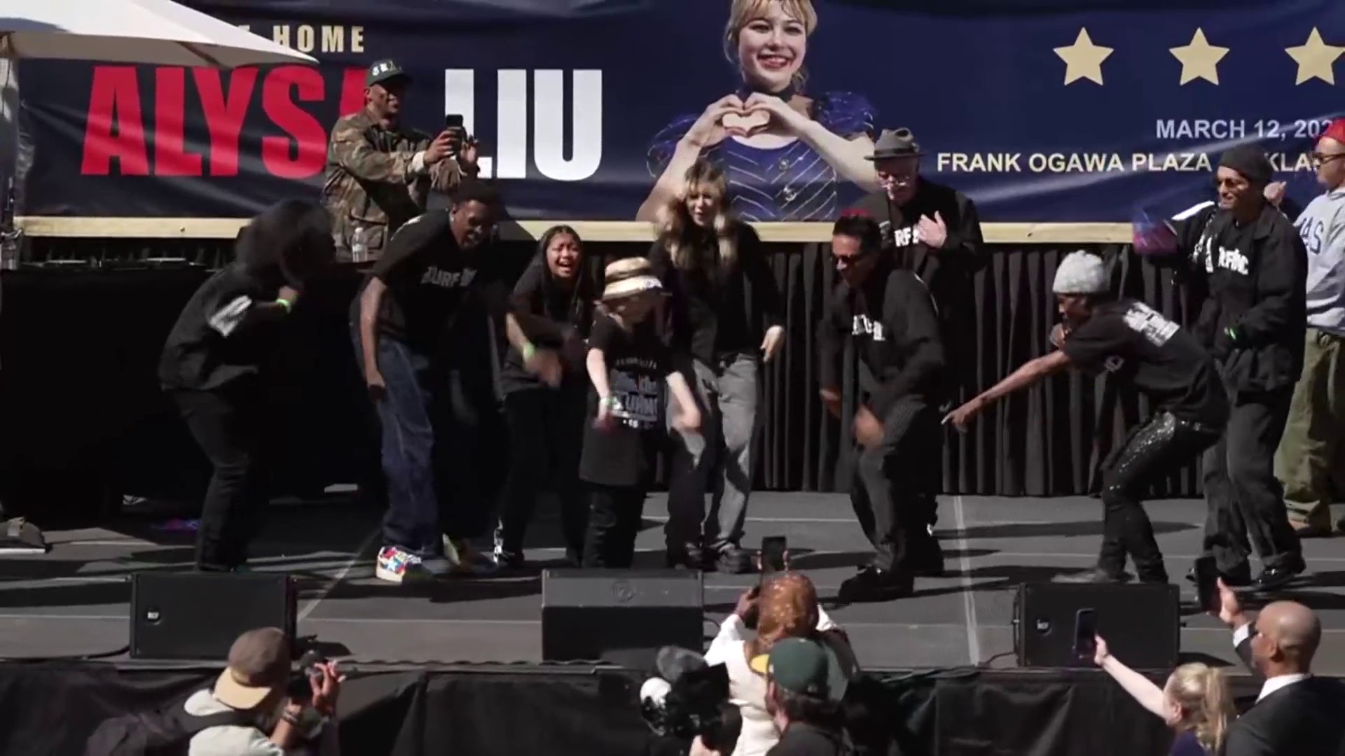 Oakland celebrates Olympic gold medalist Alysa Liu with downtown rally