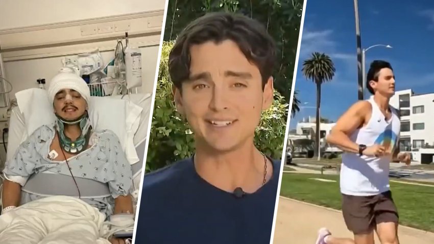 From the hospital to the marathon course, Dominic Leventini has defied all odds and reclaimed his life as an endurance athlete after a horrific bike crash.