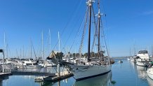 Bill of Rights is a 137 foot 1850s replica of an American schooner. It was built in 1971, Chula Vista, Calif., March 21, 2026.